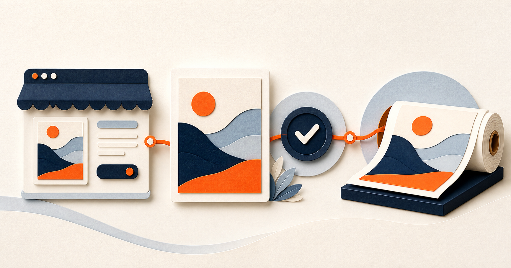 Print file preparation and customer artwork handoff with MorfUno